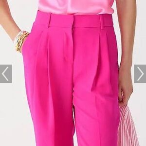 Jcrew Wideleg Essential Crepe Trousers